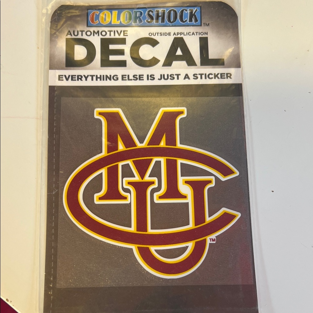 Colorado Mesa University Decal